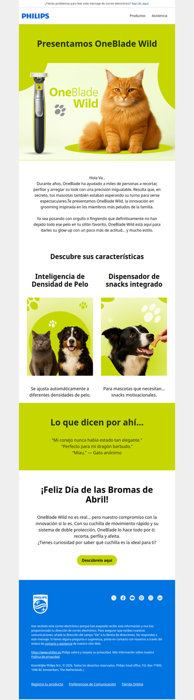 🐶Descubre OneBlade Wild