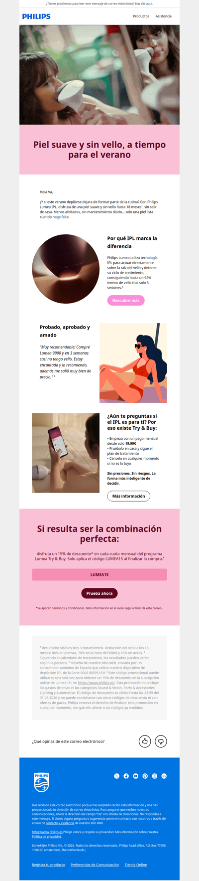 ¡Cambia tu forma de depilarte este verano! 🌞