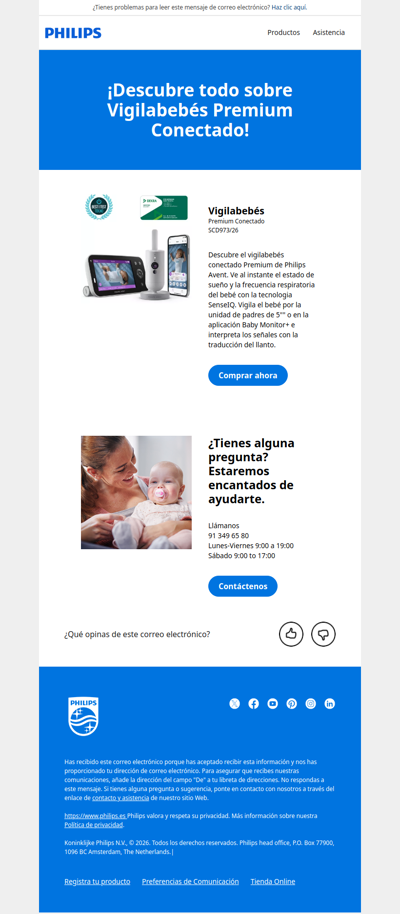 Descubre todo sobre Vigilabebés Premium Conectado