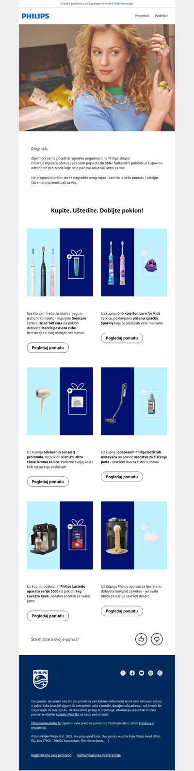 Limited ponuda rujan: pokloni i popusti do 35%