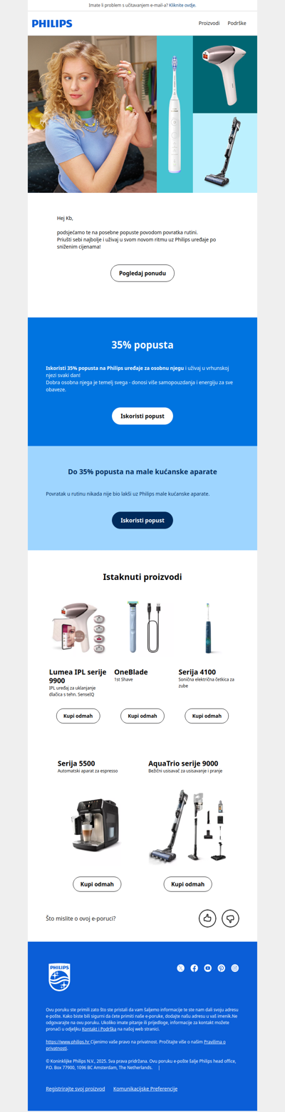 Posebni popusti za lakši povratak rutini💙