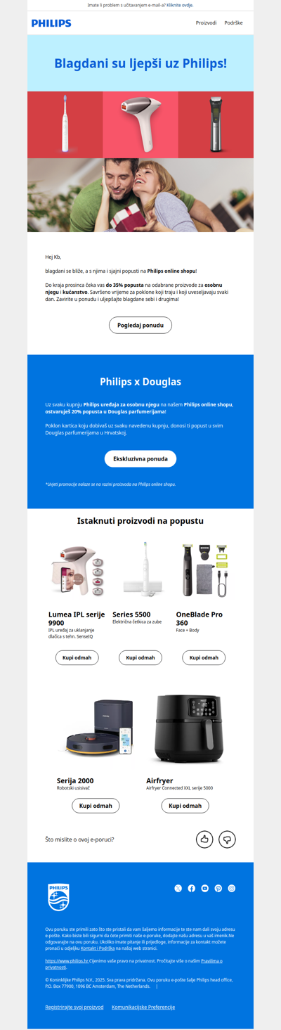 Blagdanski popusti su u tijeku! ❤️