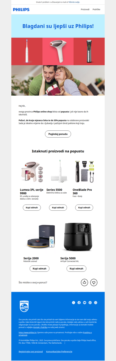 Philips online shop blista od popusta!✨