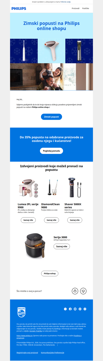 Još 6 dana do kraja zimskih popusta!💙