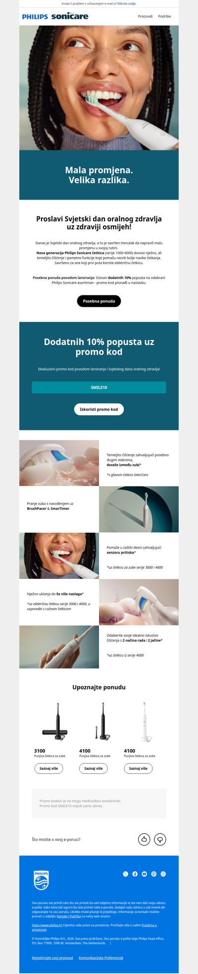 Danas slavimo osmijeh uz super vijest!🦷