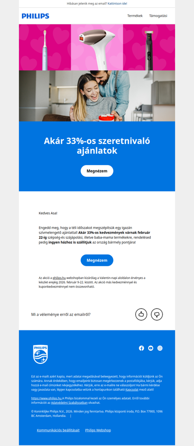 🤩 Akár 33%-os kedvezmények a jó ajánlatok szerelmeseinek