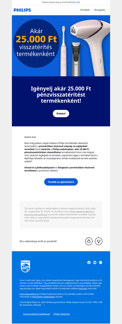 Visszakapni a pénzed? 💙 Most itt a lehetőség!