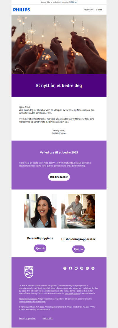 Start 2025 på Philips-måten