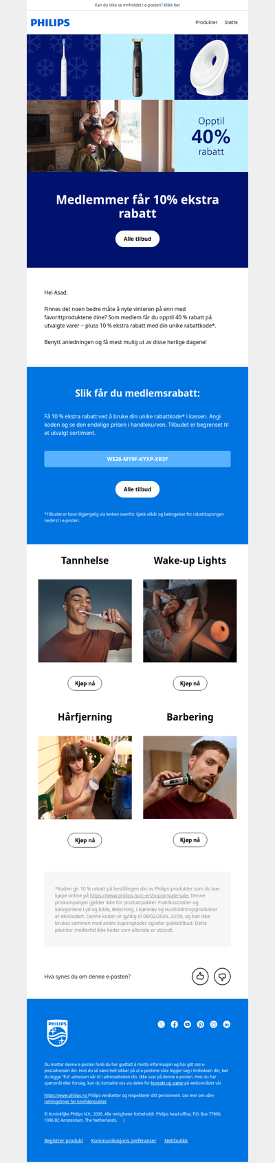 ❄️Vintersalget er her ... og DU får velge først!