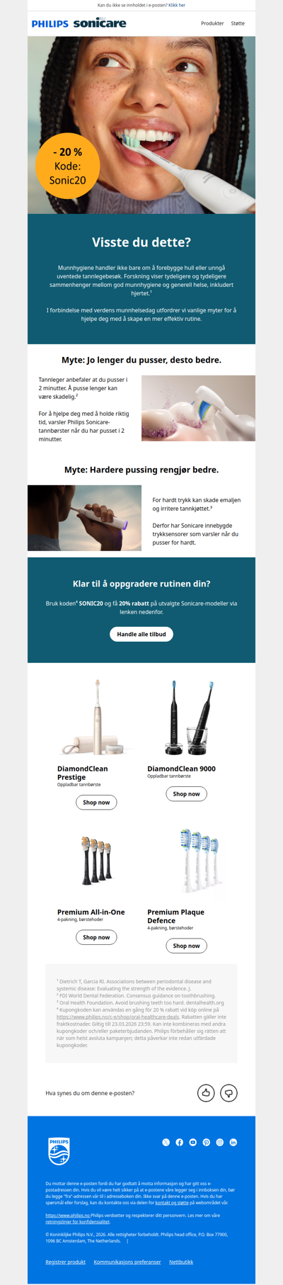 Ditt smil gjør mer enn du tror