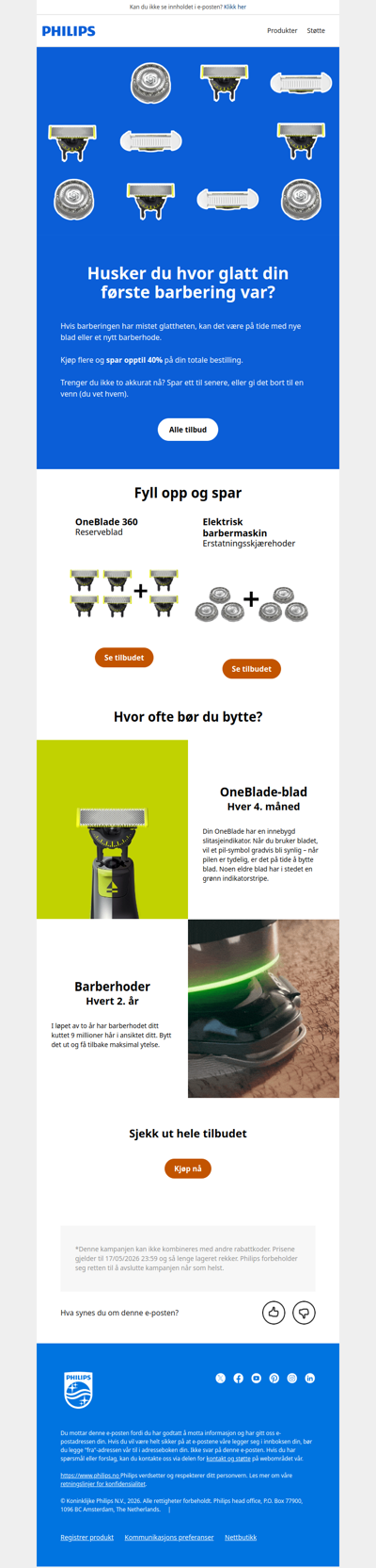 📞 Barberingen din ringte. Den savner den glatte følelsen