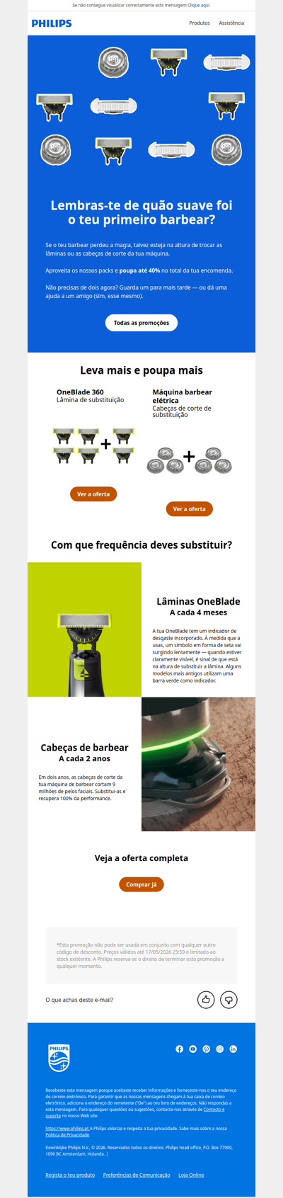 📞 O teu barbear ligou. Está com saudades de ser suave