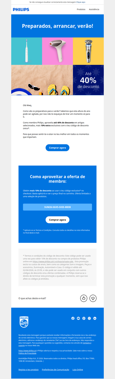 Começar o verão 10% mais esperto?