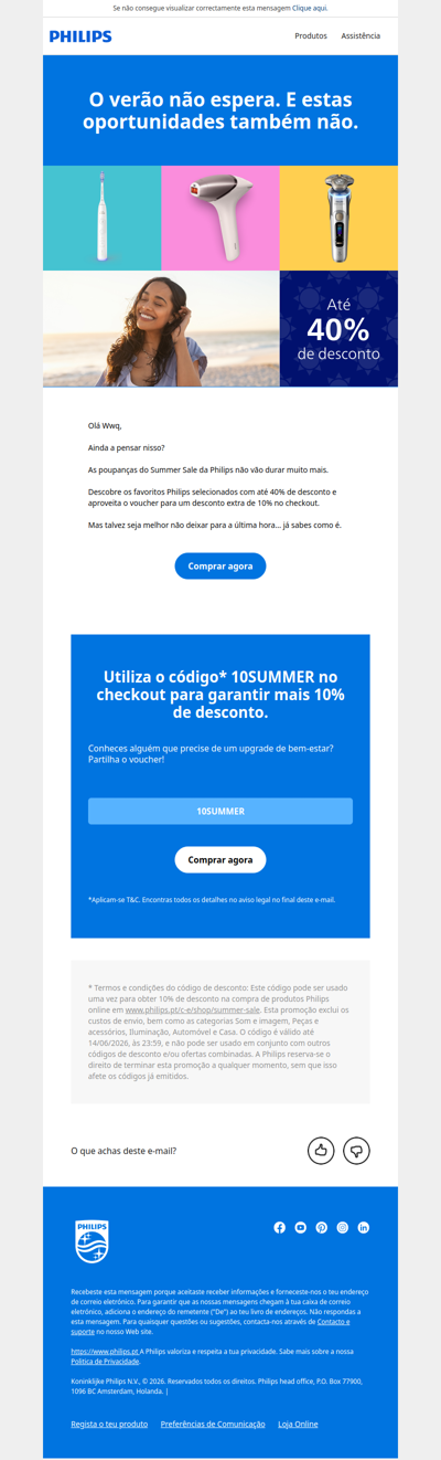 Os Saldos de Verão ficaram ainda melhores 🔥