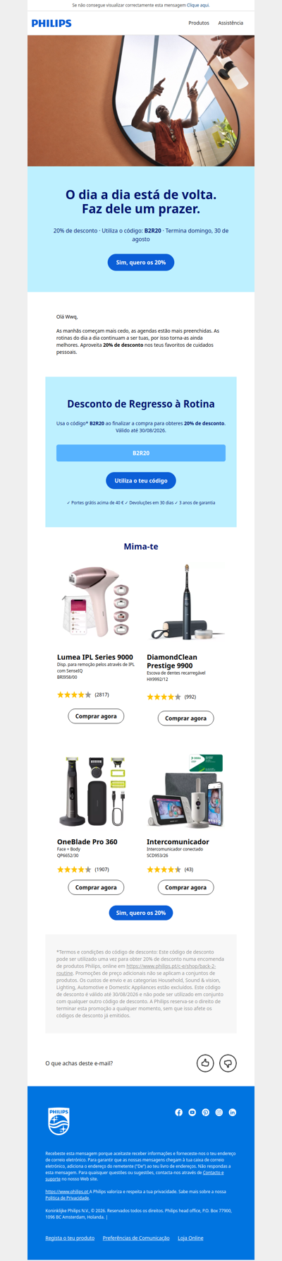 Já viste a promoção Back2Routine?