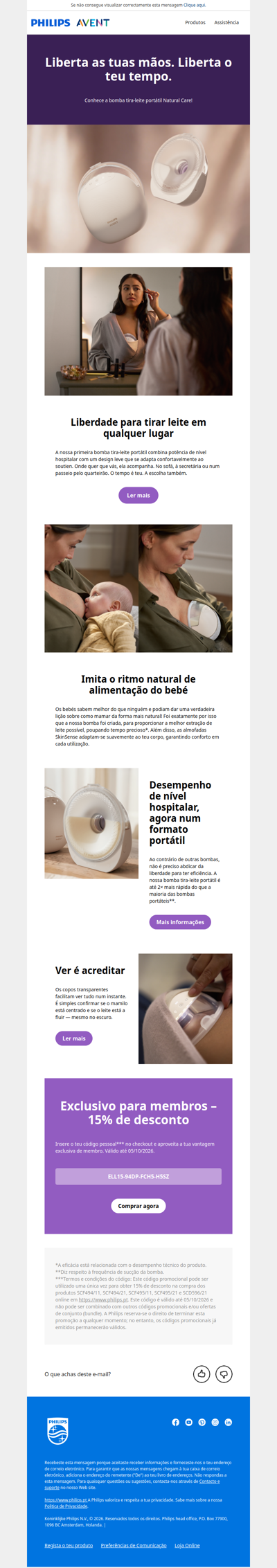 A bomba que não obriga a mudar os planos