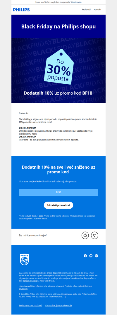 BLACK FRIDAY. Upravo sada.