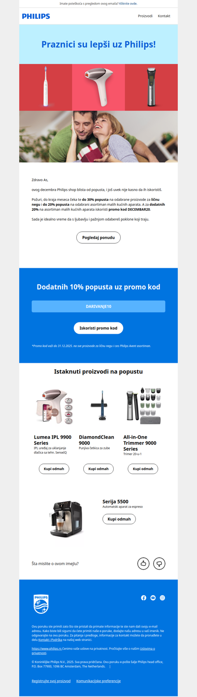Philips shop blista od popusta! ✨