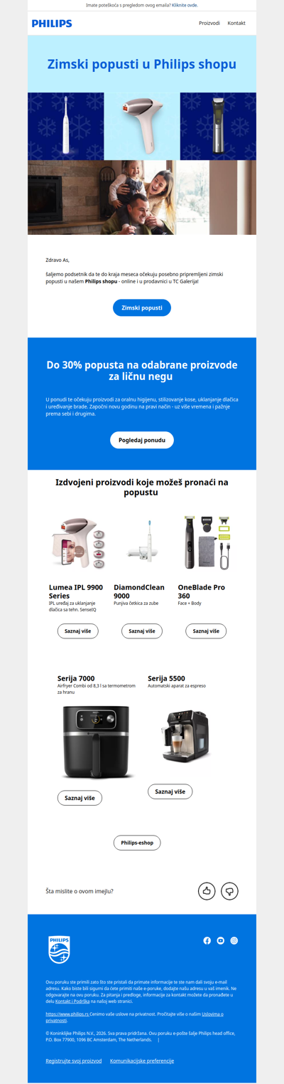 Još 6 dana do kraja zimskih popusta!💙