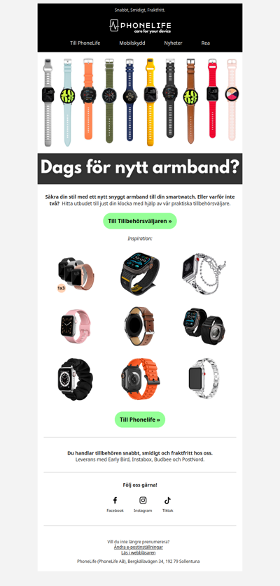 Dags för nytt armband? Hitta rätt här!