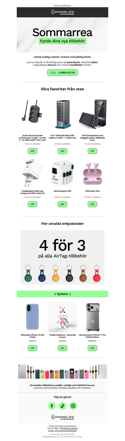 Sommarrea: Pålitlig teknik för hela sommaren!