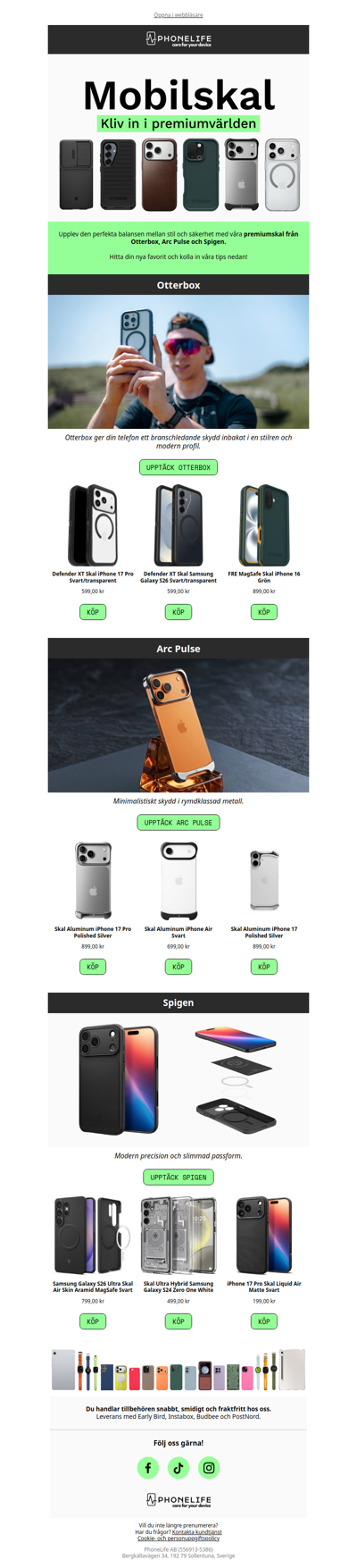 Prisbelönt skydd för din telefon 🏆