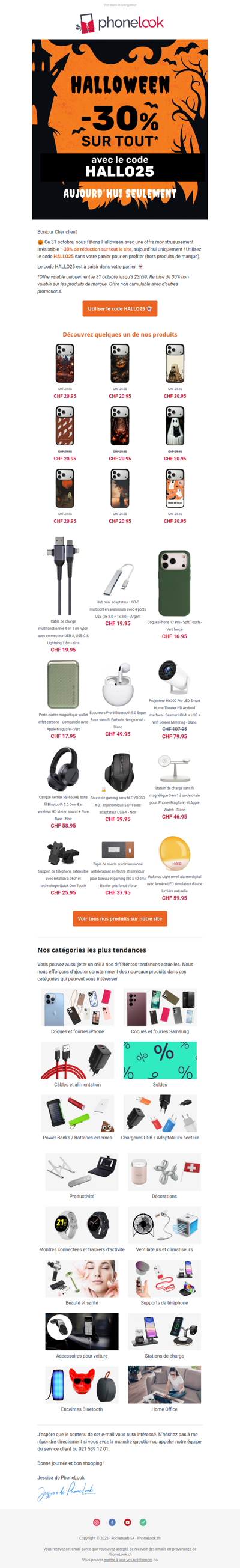 🎃 -30% Spécial Halloween : aujourd’hui seulement !