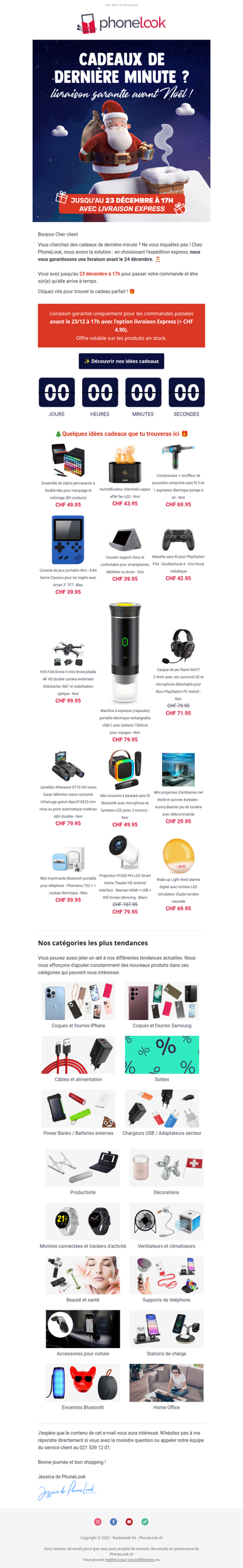 🎁 Cadeaux de dernière minute ? On s’en occupe !