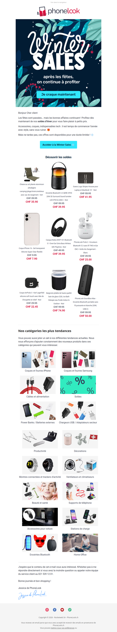 ❄️ Les soldes continuent, et ça vaut le coup !