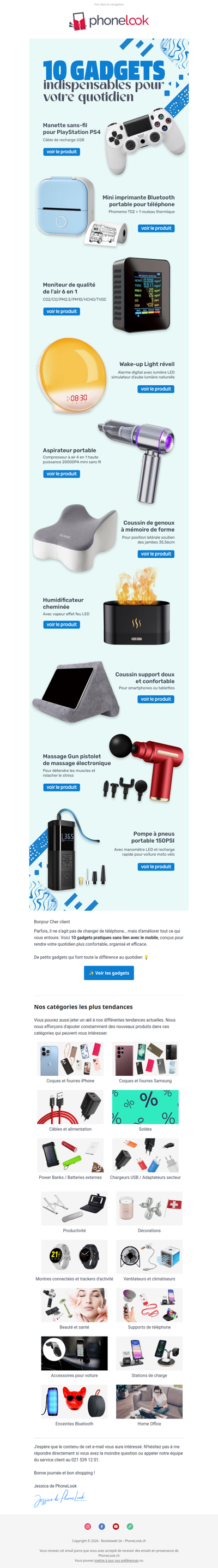 10 gadgets que vous allez adorer 😍