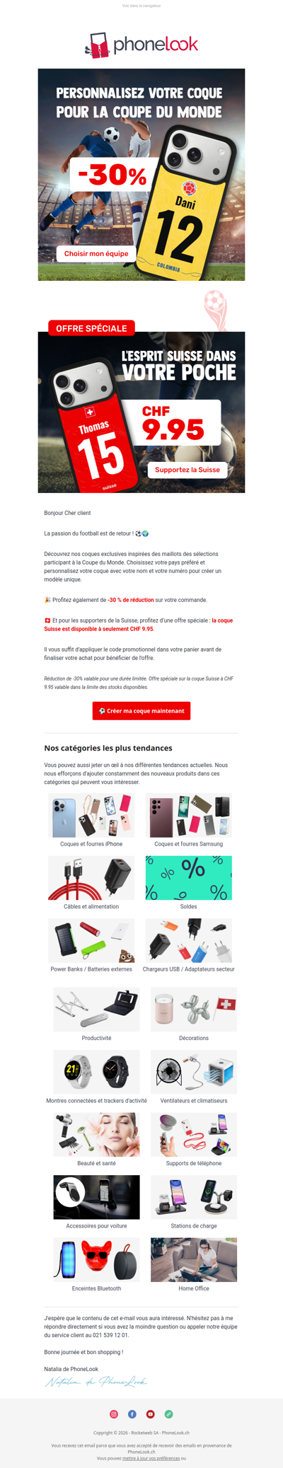 🏆 Portez les couleurs de votre sélection sur votre mobile