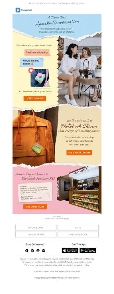 “Where did you get that charm?” 👀