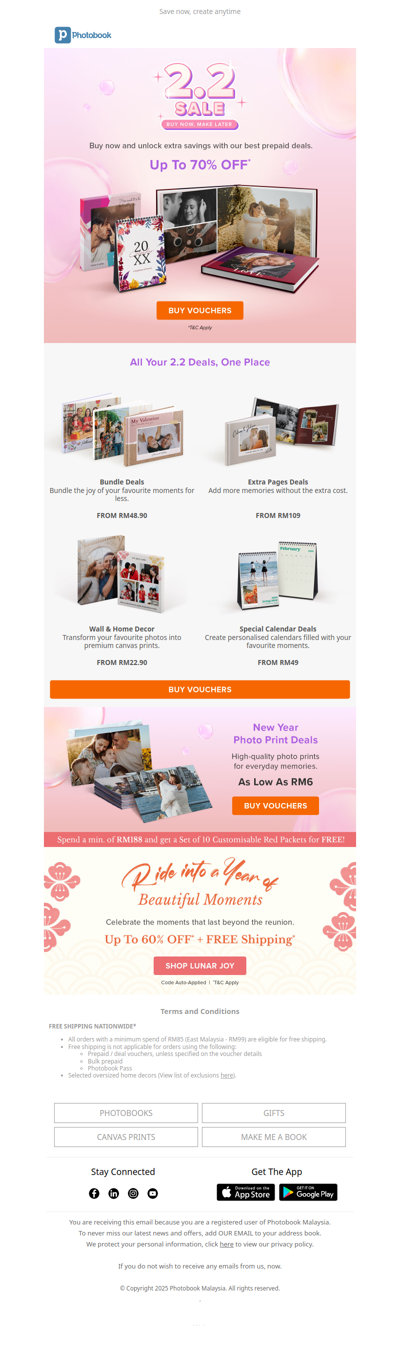 2.2 Sale Up to 70% OFF🎉