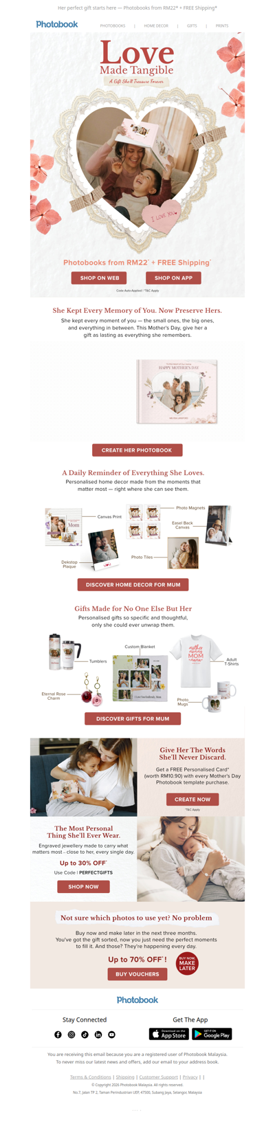 Mother's Day Is Closer Than You Think ⏳