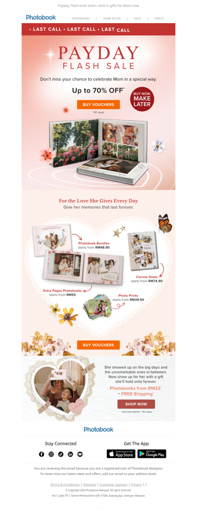 Last Chance: Up to 70% OFF for Mom 💐