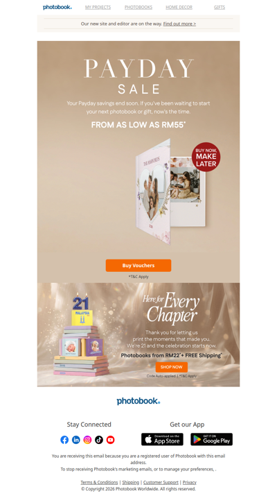 One Last Chance To Celebrate & Save