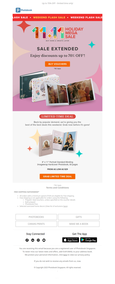 🔥11.11 Weekend Flash Sale 🔥