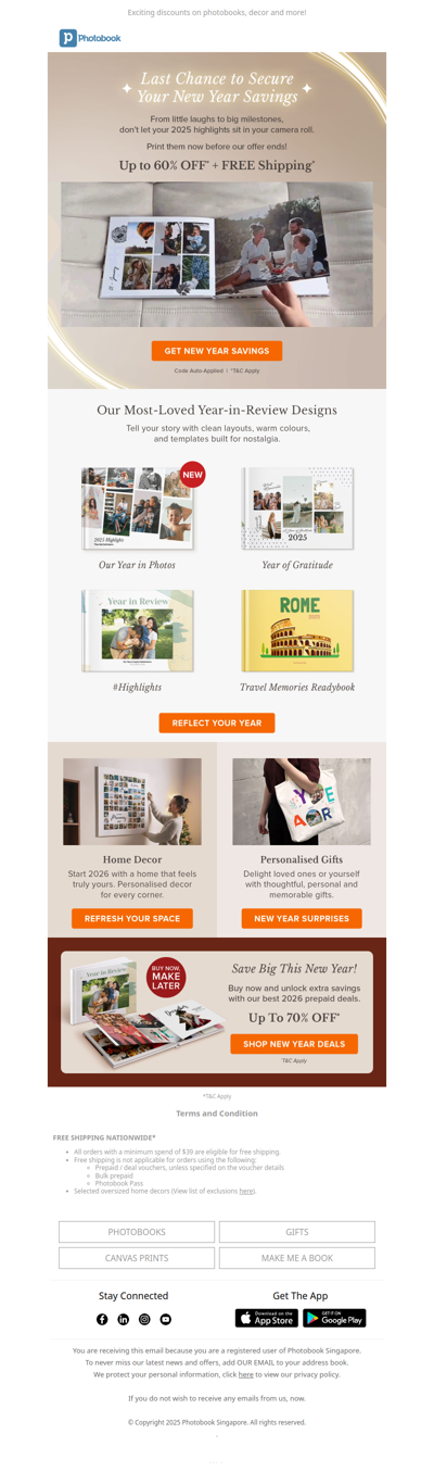 Last Call 📣 New Year Deals Up to 60% OFF*