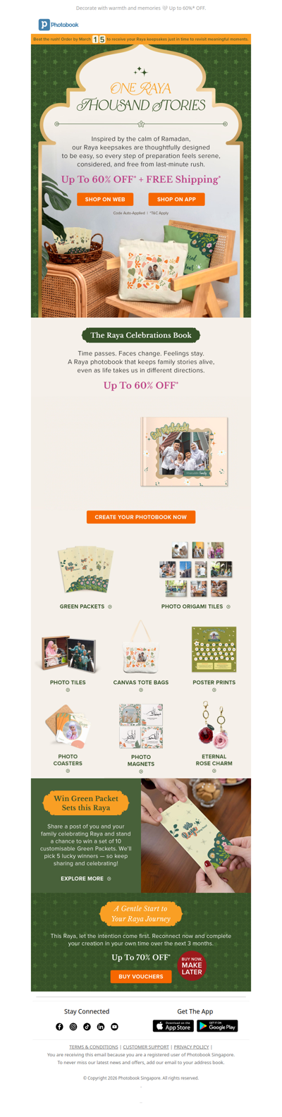 Let Raya Warm Your Home ✨