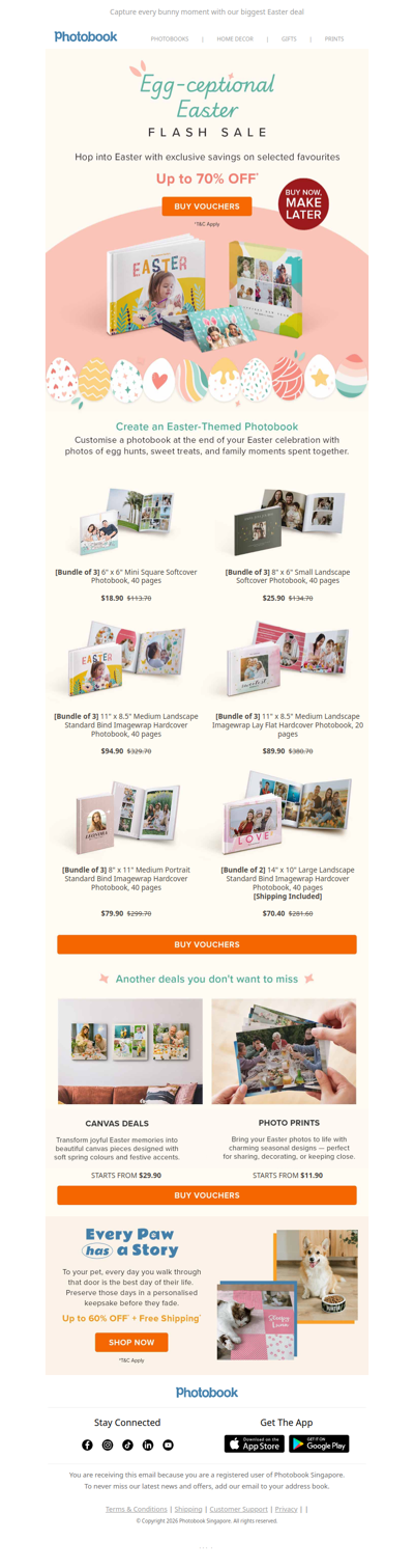 🐣 Easter Special: Photobook Bundles Up to 70% OFF!