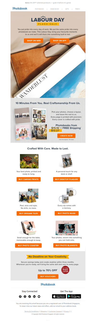 Labour Day Flash Sale Is Here ⚡️