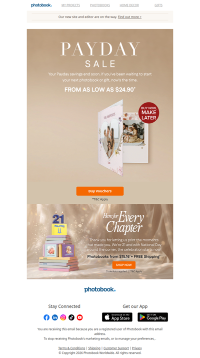 One Last Chance To Celebrate & Save