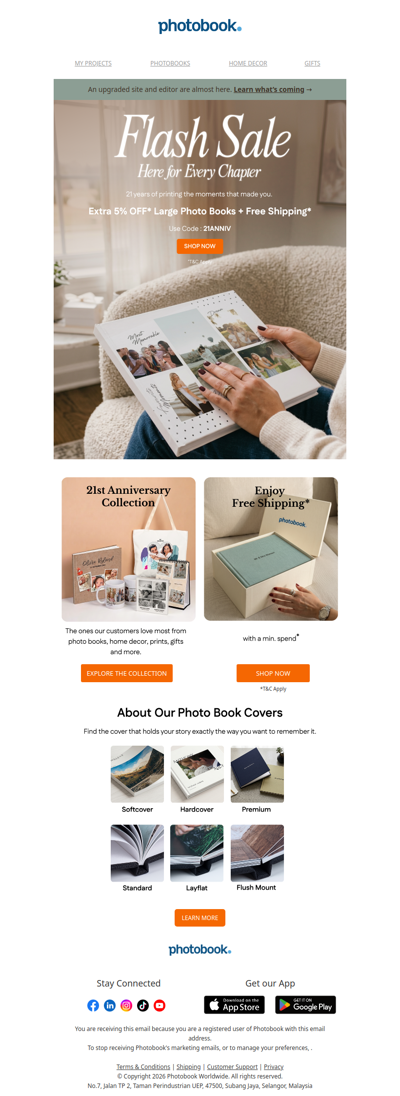 Anniversary Flash Sale Is Here 🎉