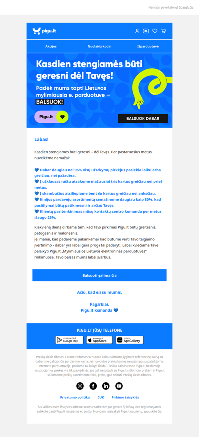 Be Tavęs – nieko nebūtų!