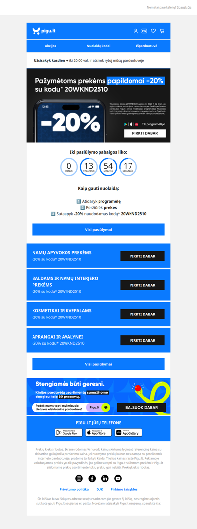 Ar nieko nepamiršai? 👀