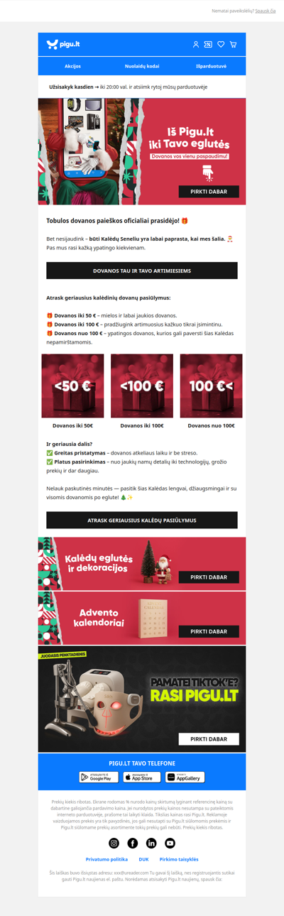 Laikas pasimatuoti Kalėdų Senelio kepurę! 🎅