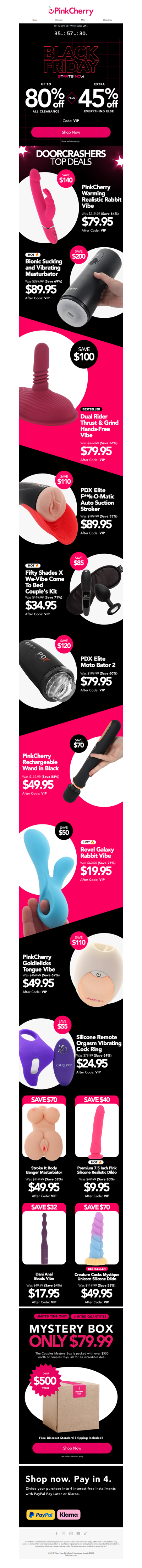 Couldn’t Wait? Neither Could We! BF Starts Early 😮‍💨