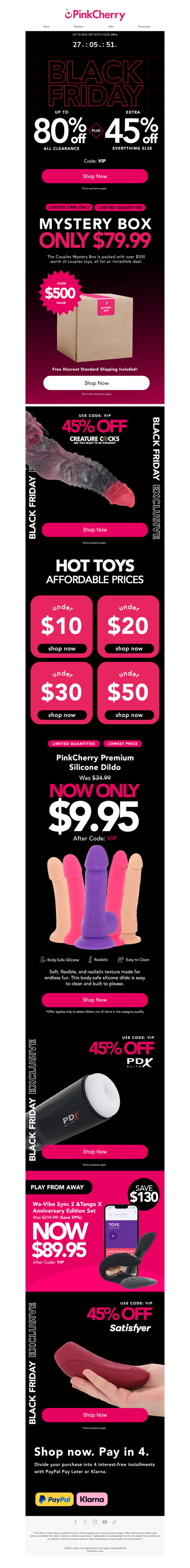 🚨 TODAY ONLY: 45–80% Off Everything 🤯