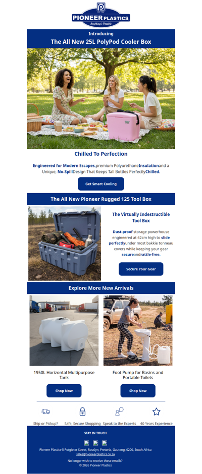 Some New Arrivals: From Smart Cooling to Indestructible Storage🛠️