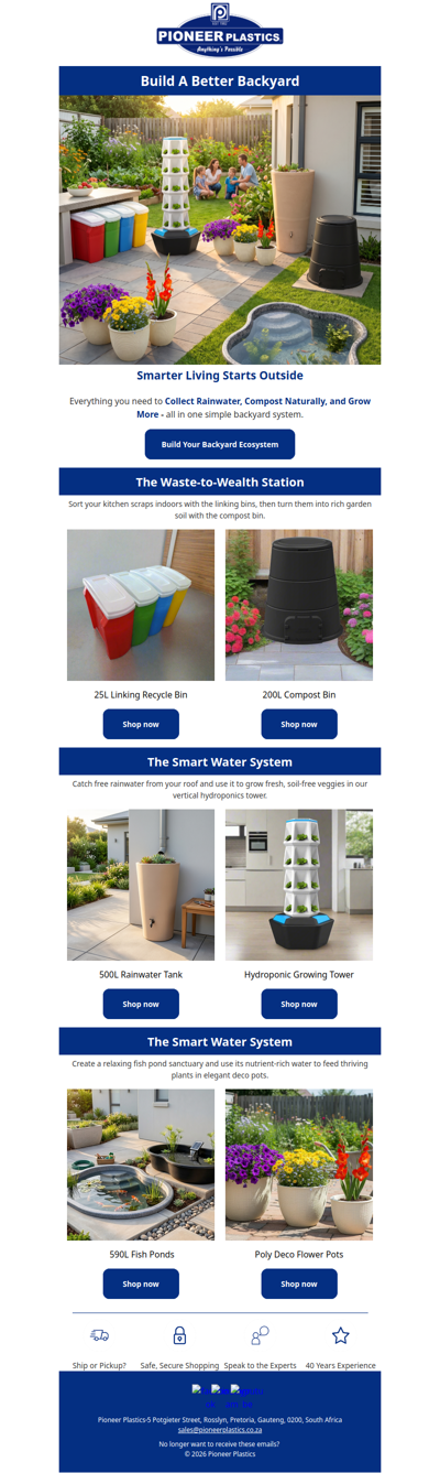 Upgrade Your Backyard 🏡 Harvest Rain, Compost Waste, and Elevate Your Garden Style